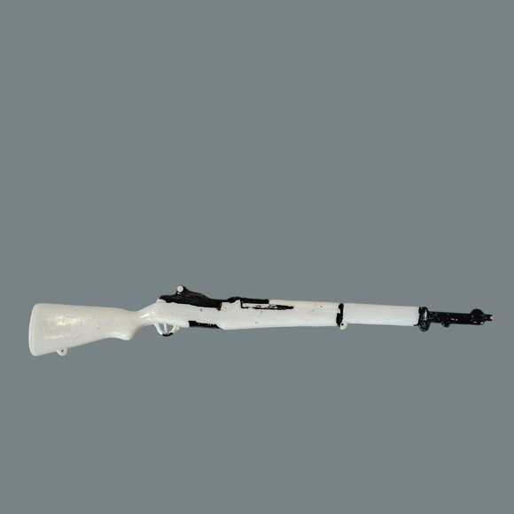 VTG Hasbro G.I. Joe Action Soldier West Point Cadet White Rifle Missing Strap - Picture 2 of 12